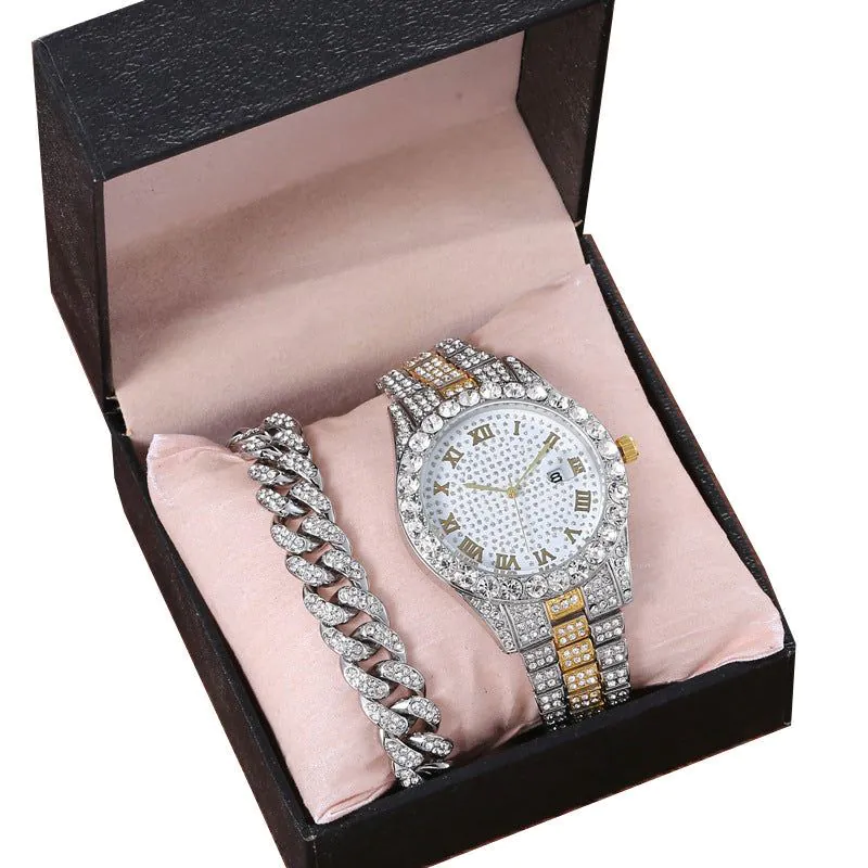 image-Taurus Pine Watch Bracelet Set - Gold 37mm