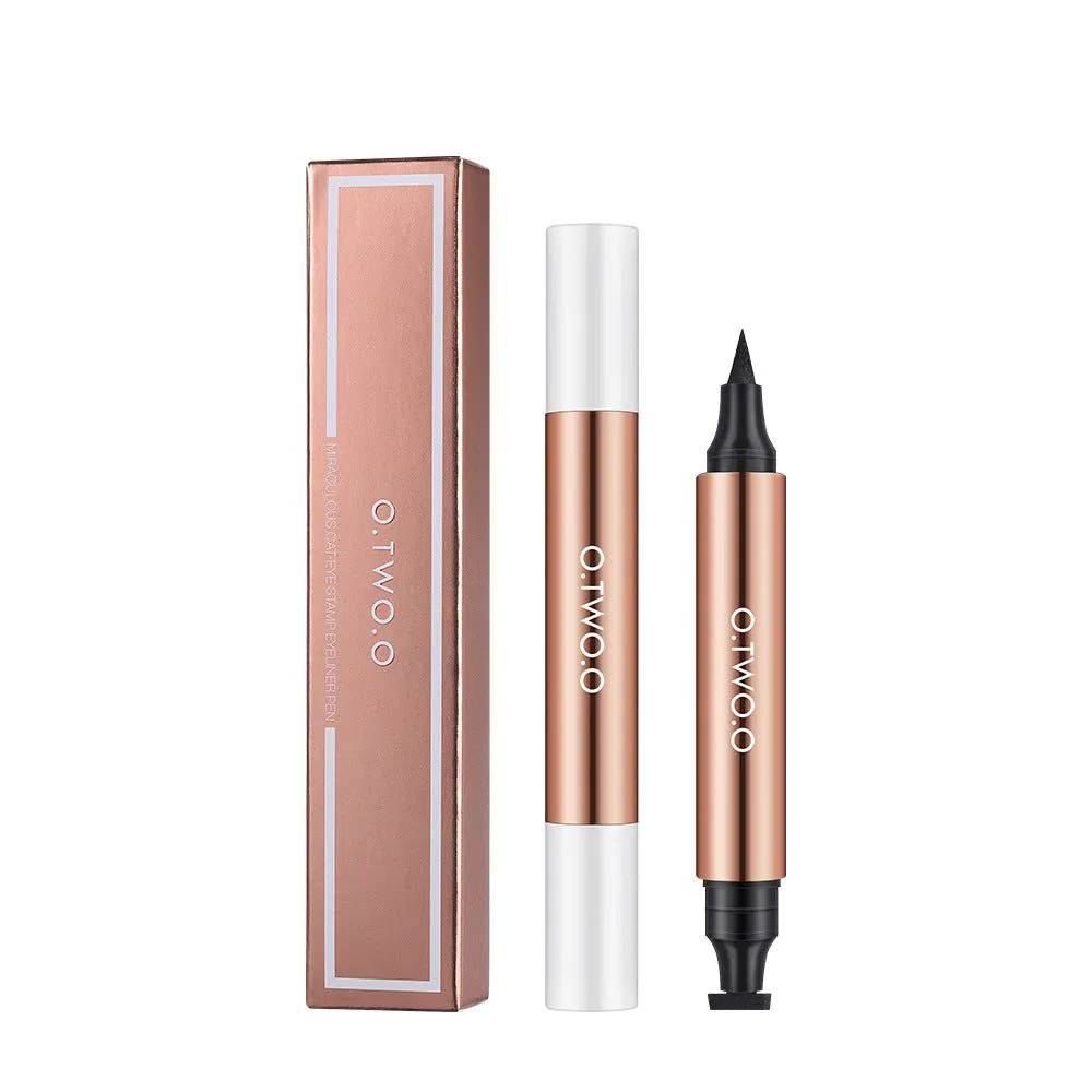 image-O.TWO.O Cat Eye Stamp Eyeliner - Black