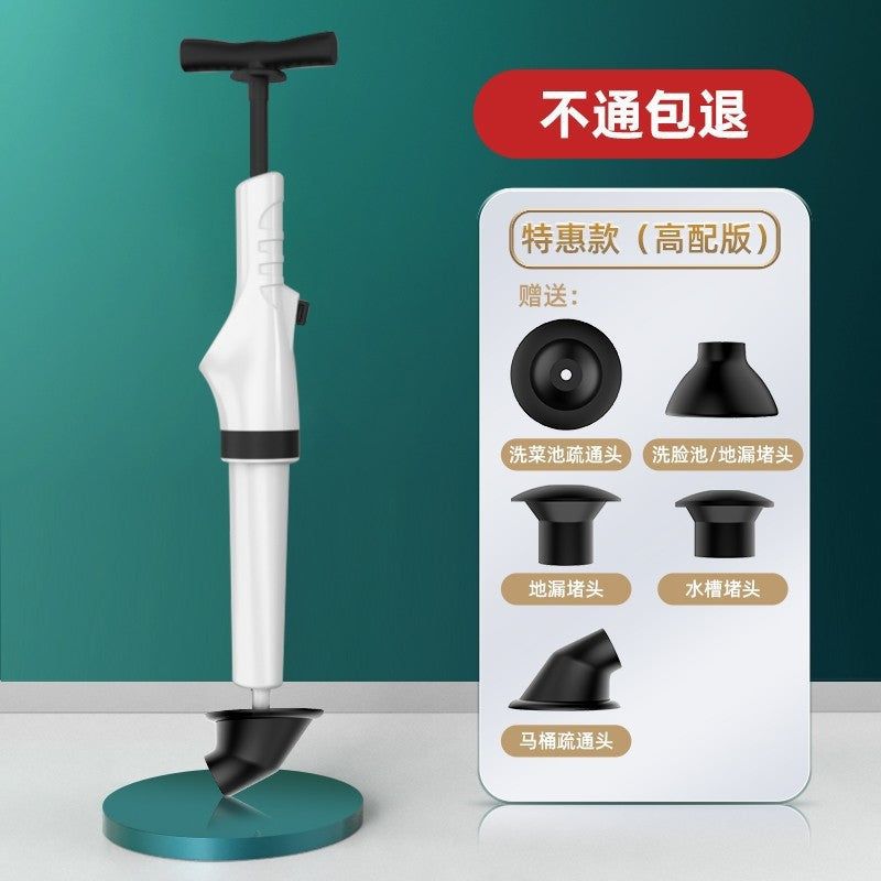 image-Toilet Plunger Drain Unblocker Tool for Clogs 