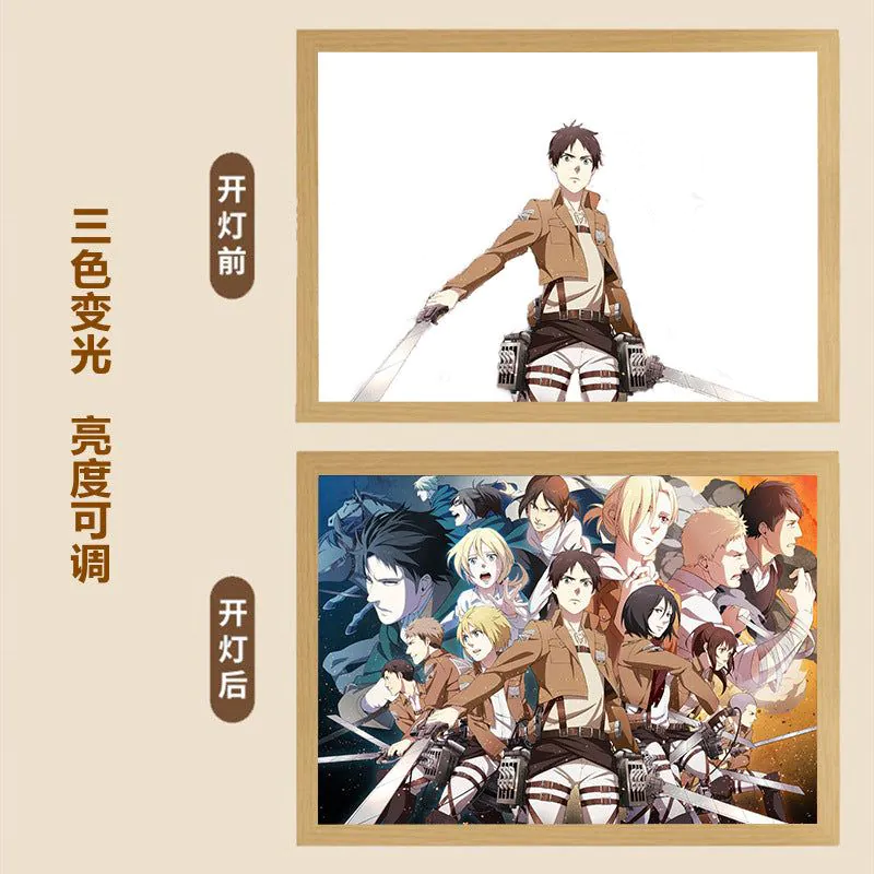 image-Attack on Titan LED Night Light - Animated