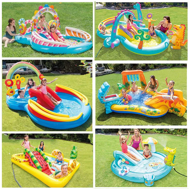 image-Intex Inflatable Pool Slide 168cm Children