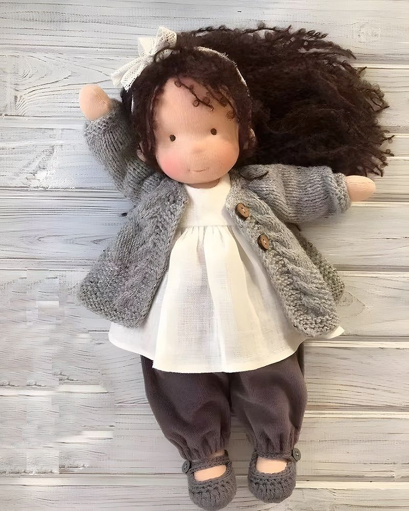 image-Waldorf Doll Vinyl Mini Christmas Thumbling