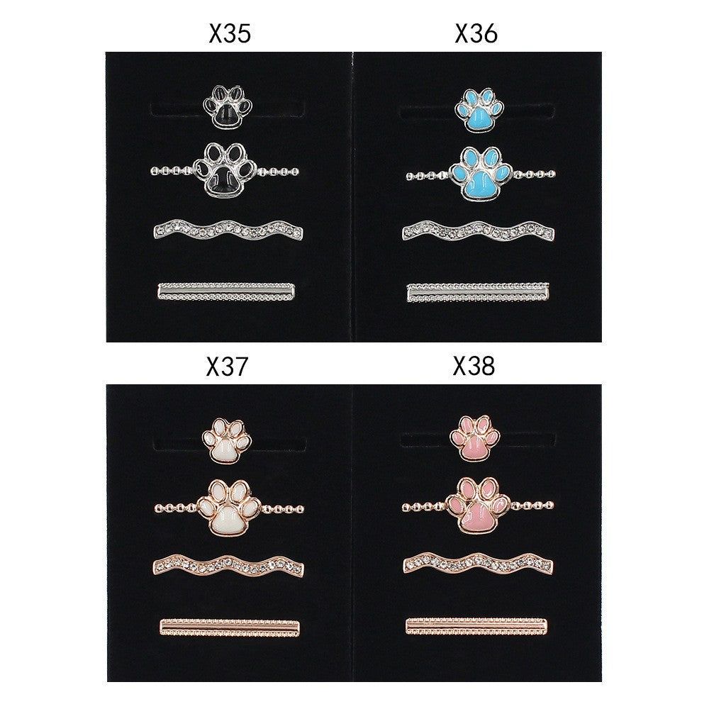 image-Apple Watch Silicone Strap - Diamond Decorative Buckle Series - 2 Pack