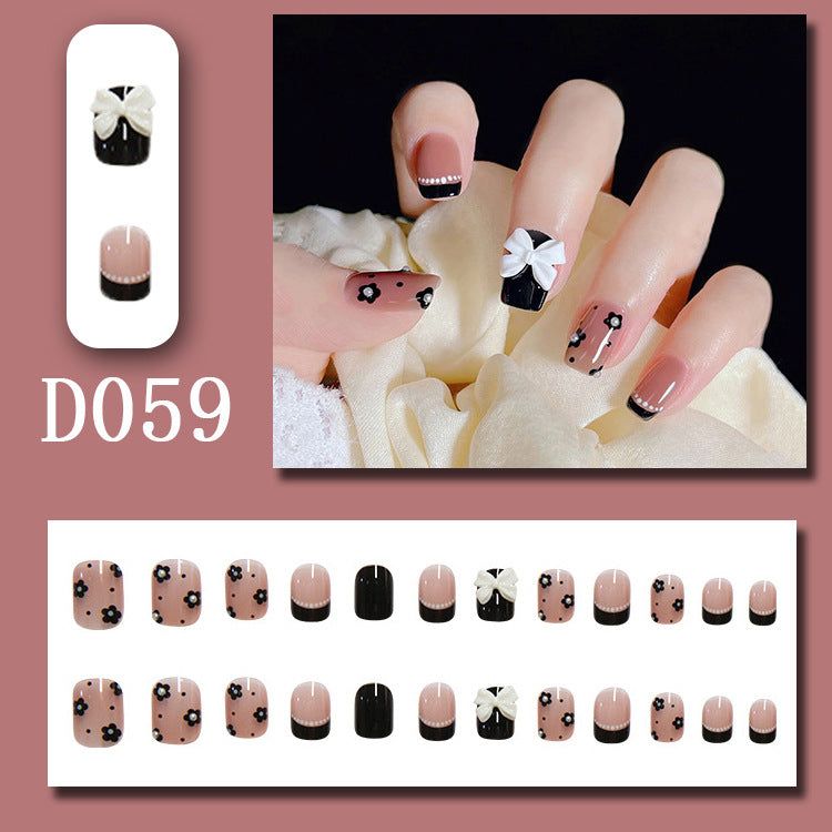image-Fake Nails - Star Pattern Wearable Glue-On Nails