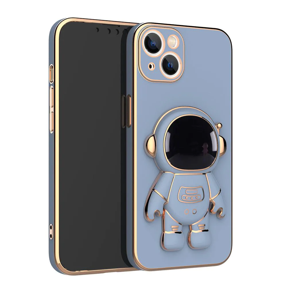 image-Nine Billion Dreams iPhone 14 Pro Max Case - White 3D Astronaut Protective Cover