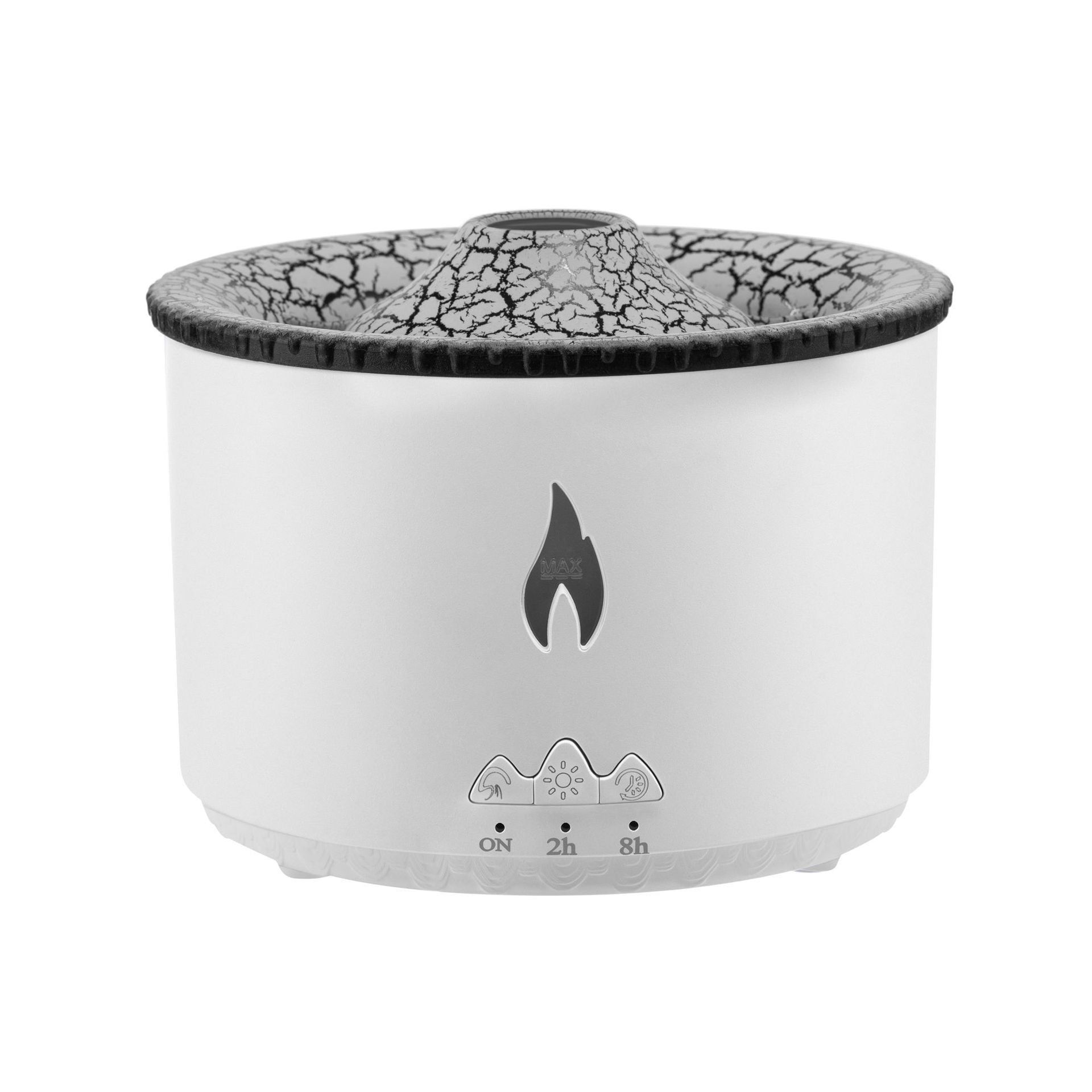 image-Flame Humidifier Aroma Diffuser 350ml Ultrasonic Oil