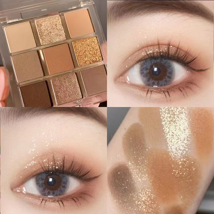 image-JADED Desert Rose Eyeshadow Palette - 9 Color Matte