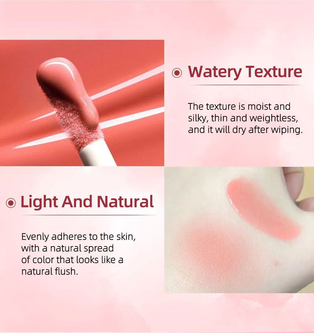 image-QiBest Liquid Blush - Natural Moisturizing Rouge