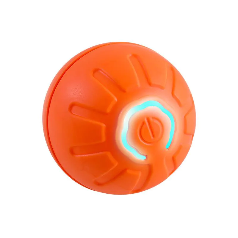 image-Funny Jump Ball-Orange Cat Toy - Silica Gel - Automatic Stimulation - 37g - 200 Pack