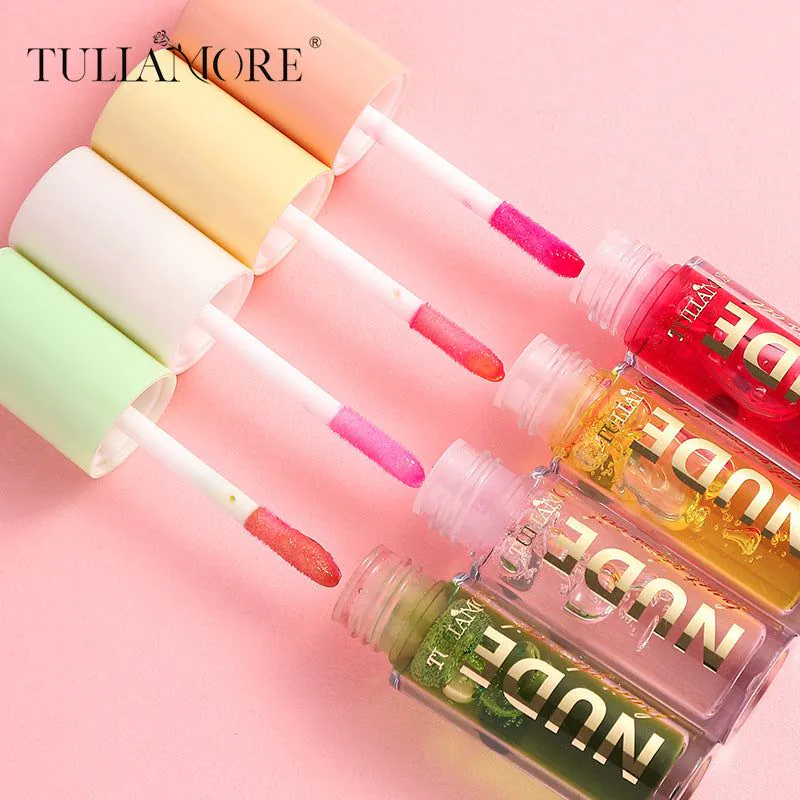image-Warm-changing Fruit Lip Oil - 4 Colors Gloss Mirror Effect