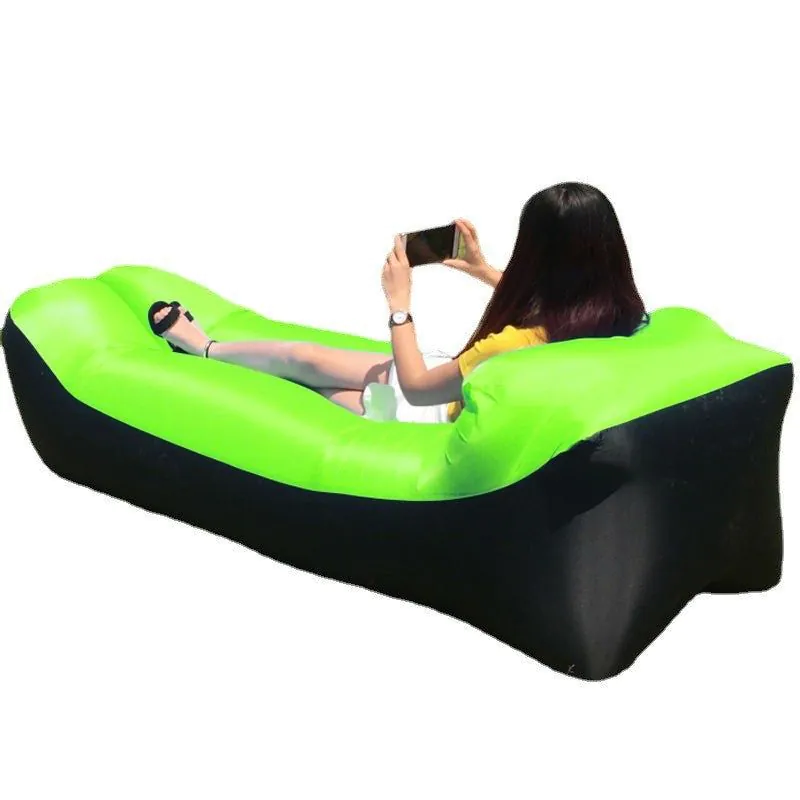 image-Outdoor Inflatable Sofa Air Bed Deck Chair
