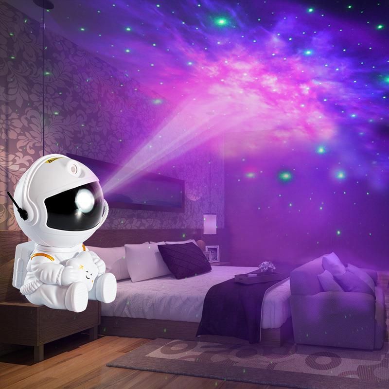 image-Astronaut Laser Nebula Lamp Projector - USB