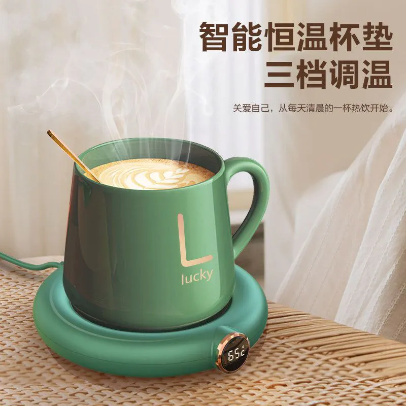 image-USB Heating Coaster - 55°C Warm Coffee Pad