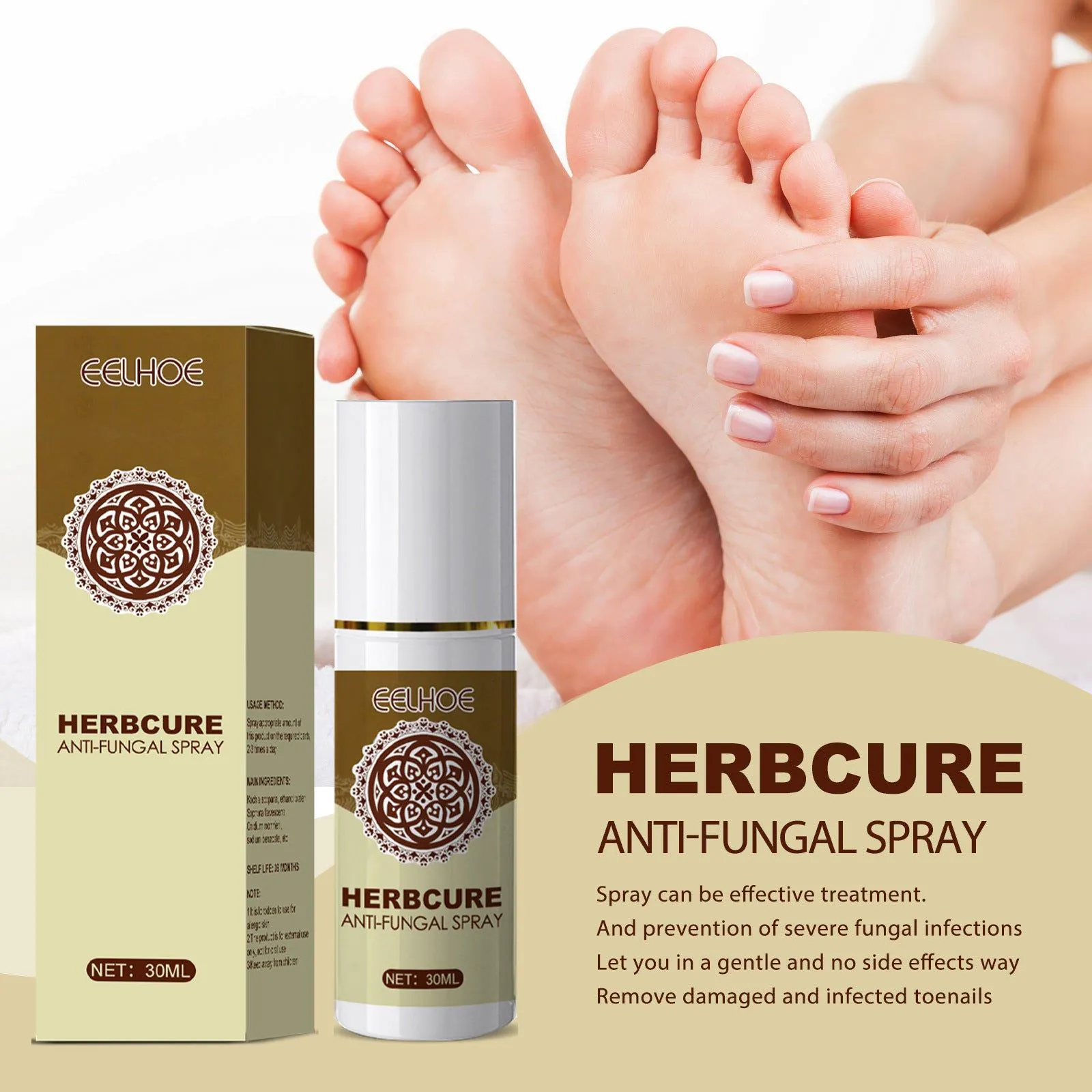 image-EELHOE Foot Spray Anti-Itch 30ml 