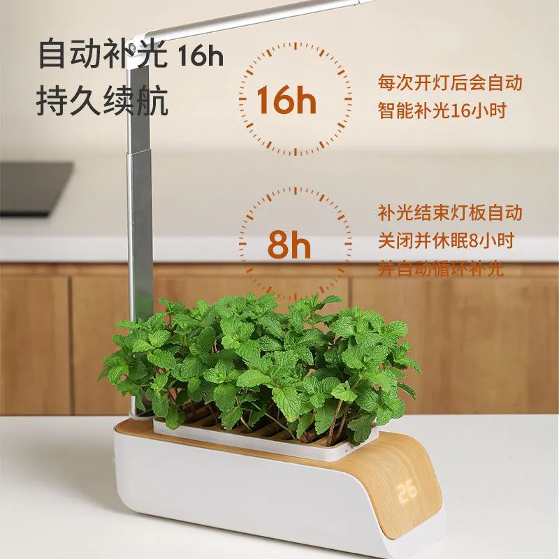 image-Oh Xiaole Smart Hydroponic Planter - White HE-H003 