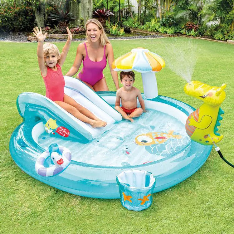 image-Intex Inflatable Pool Slide 168cm Children