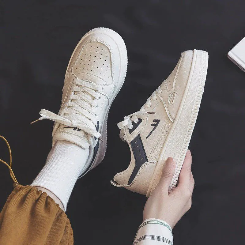 image-Warrior Pull Back Unisex Casual Sneakers White
