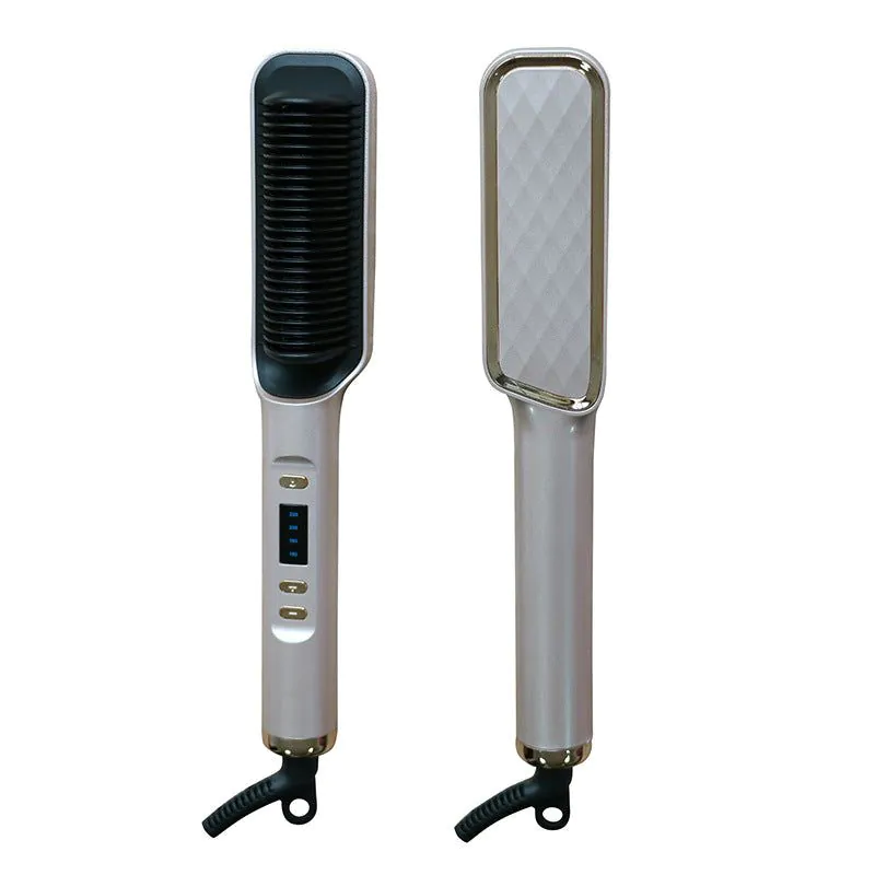 image-Hot Selling LCD Hair Straightener Comb - Ionic 