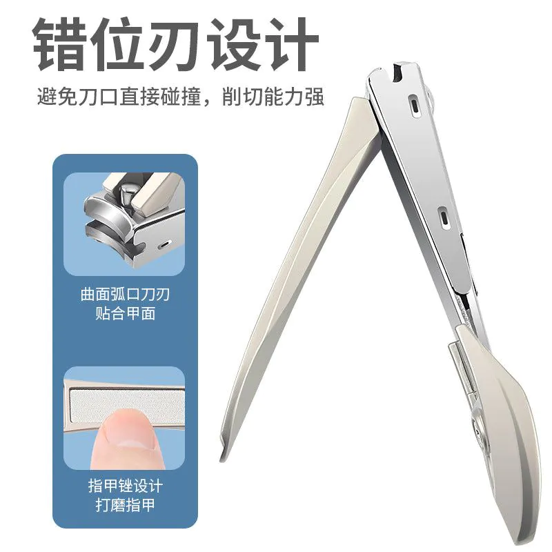 image-Mantis Nail Clippers 3-Piece Set - Anti-Splash