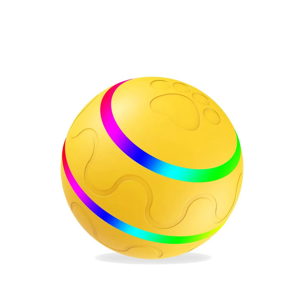 image-Automatic Laser Cat Toy - Yellow