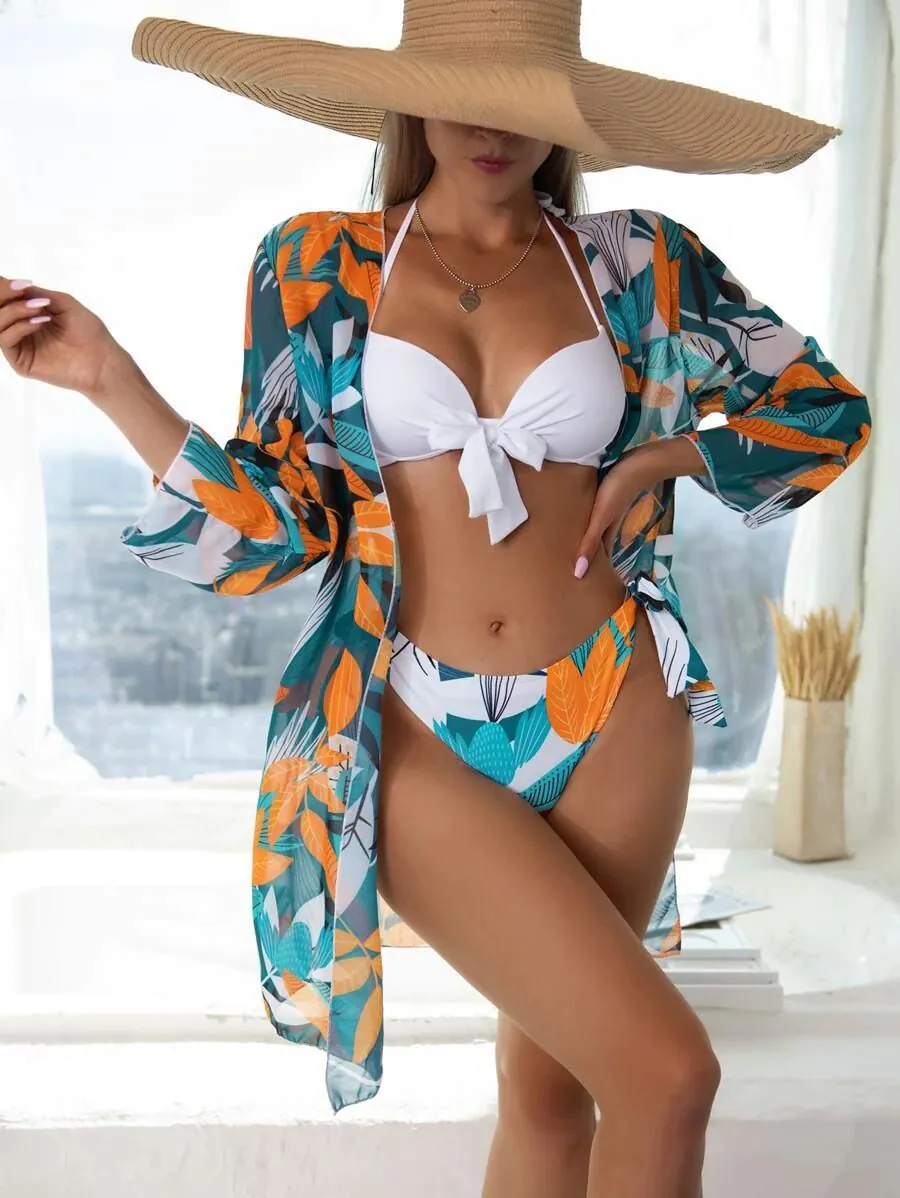 image-Women's Bikini Mesh Swimsuit 