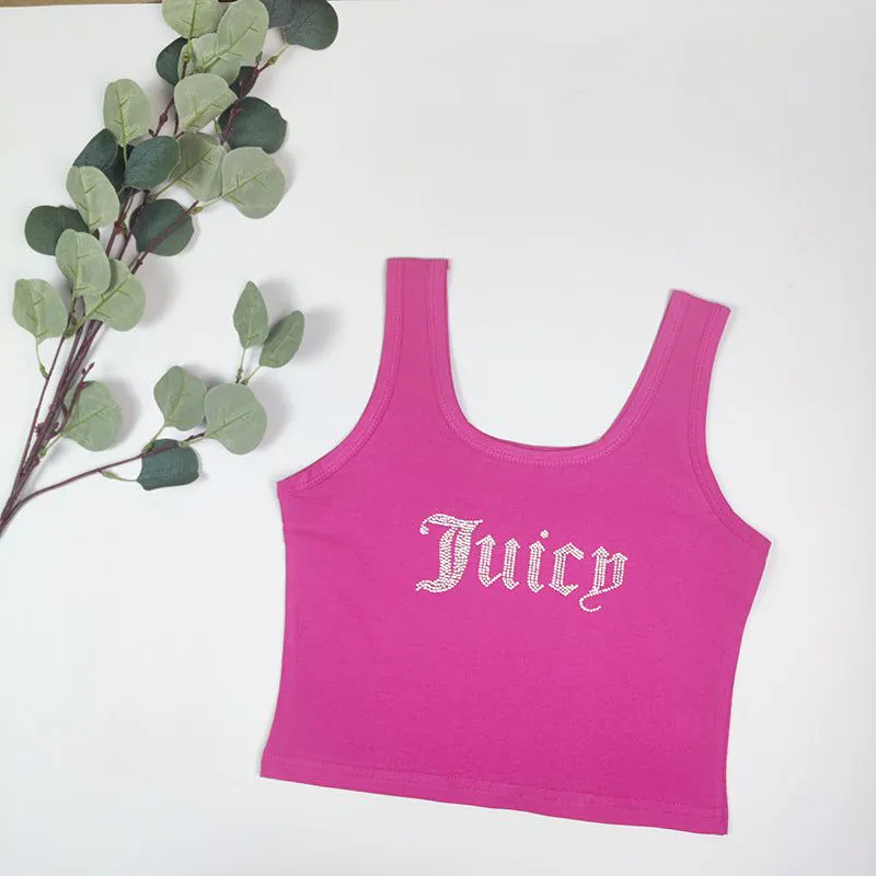 image-Women's Vest - Black Polyester Slim Fit