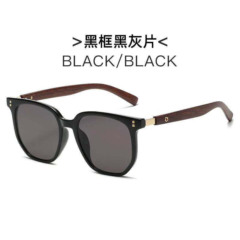 image-Women's Sunglasses - Brown Retro Square Frame