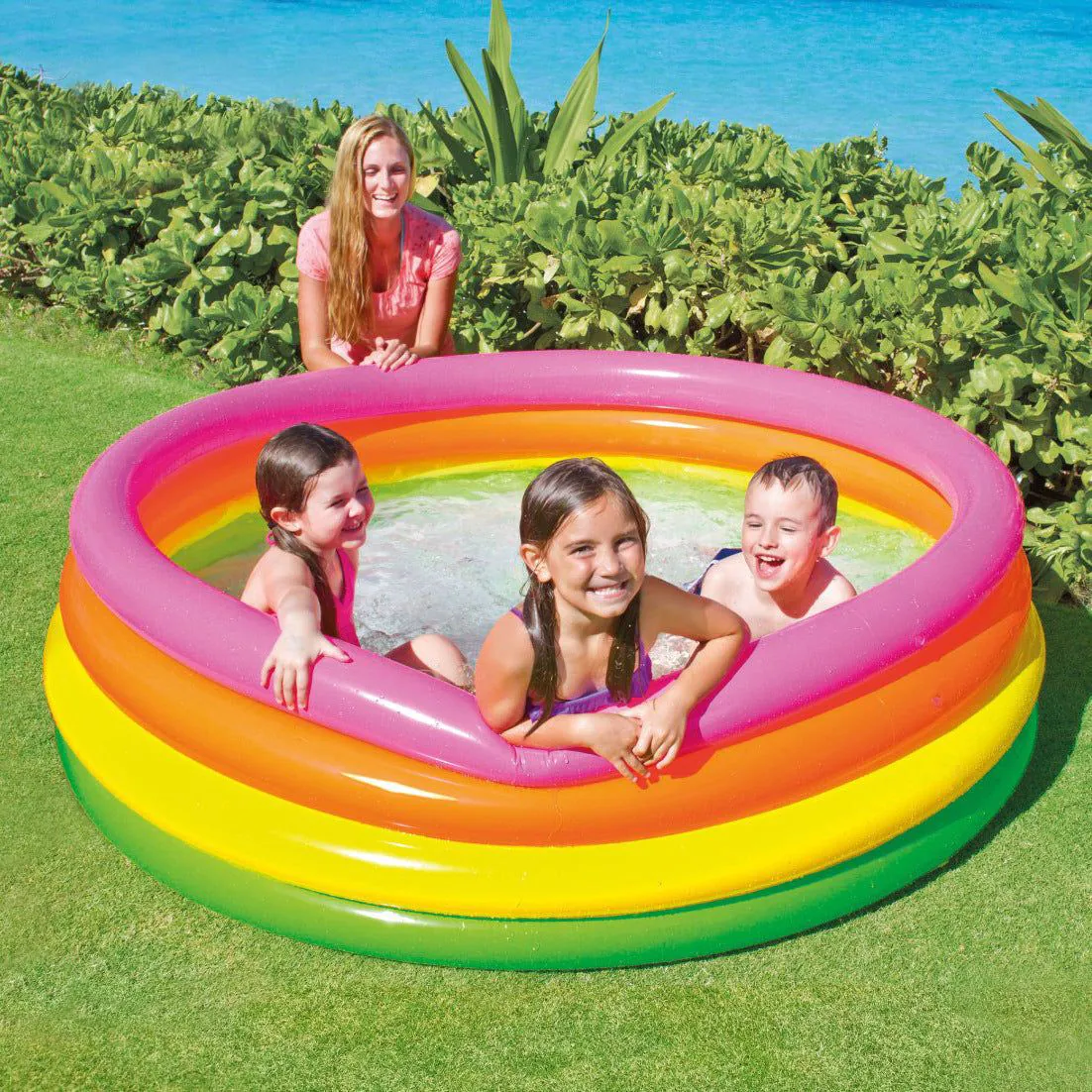 image-Intex Inflatable Pool Slide 168cm Children