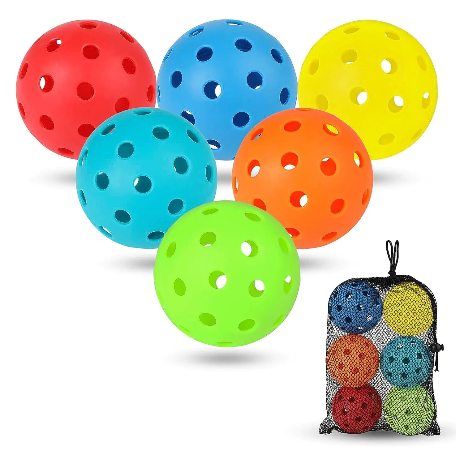 image-Pickleball Injection Molded Ball - PE Hard