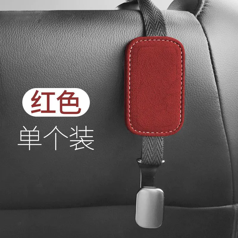 image-Laihu Suede Car Seat Hook - Grey