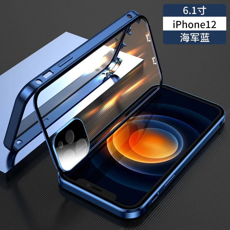 image-iPhone 15 Pro Max Case - Violet Metal Frame