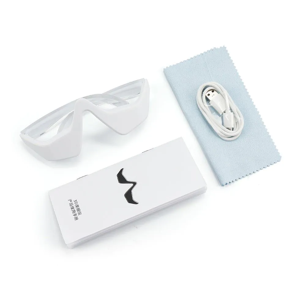 Forever EMS Microcurrent Eye Massager with Red Light Therapy