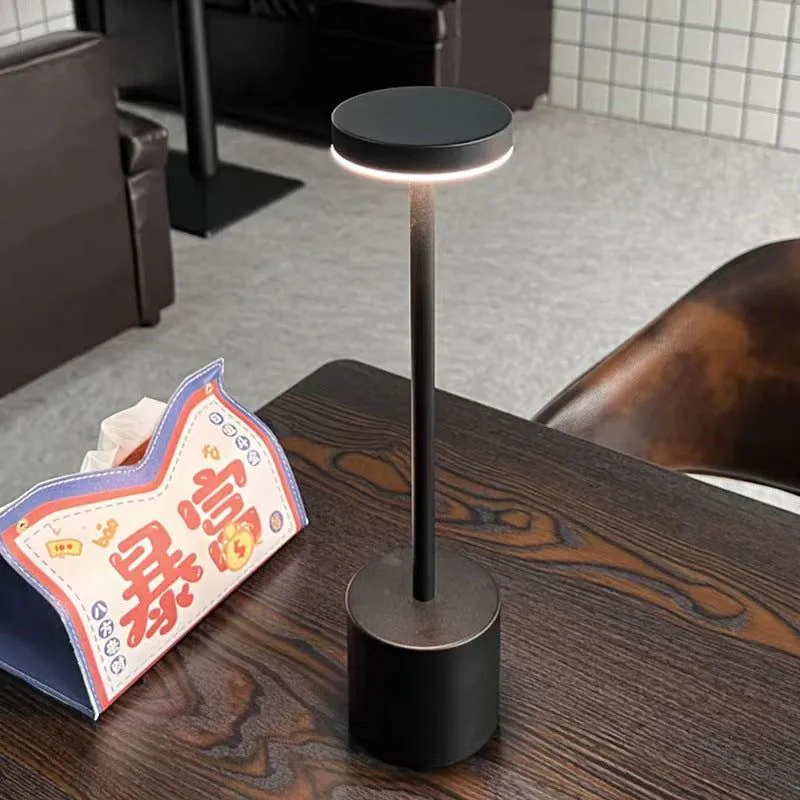 image-LED Charging Desk Lamp - USB Touch Control