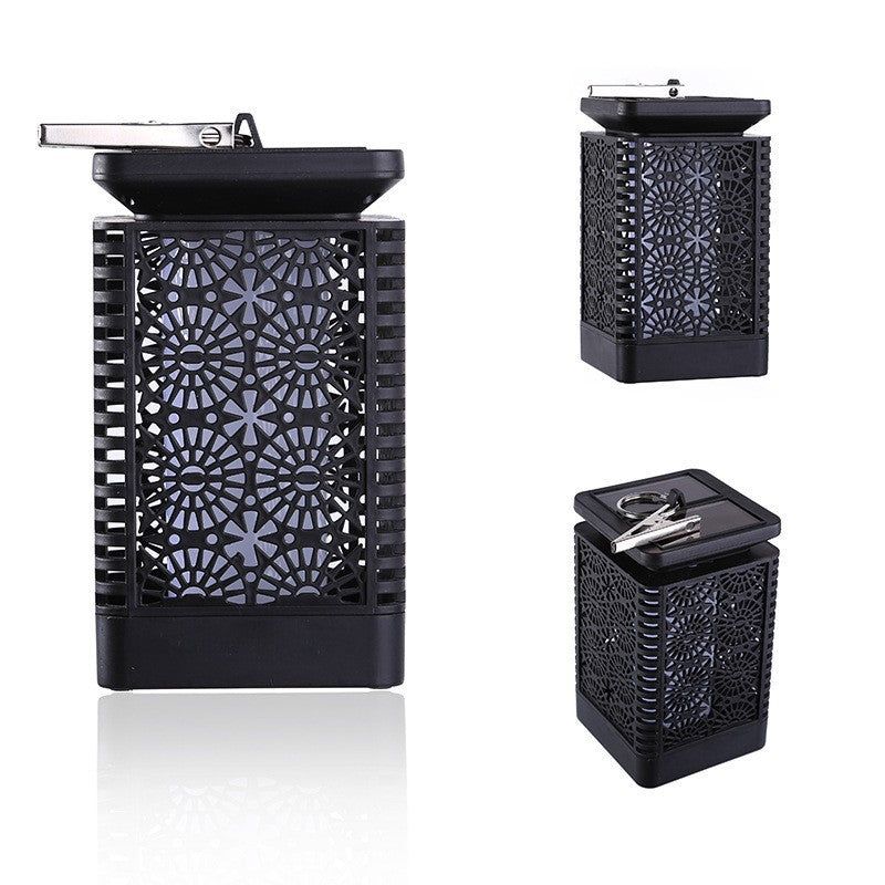 image-Cross-Border Solar Flame Light 12LED Torch Outdoor