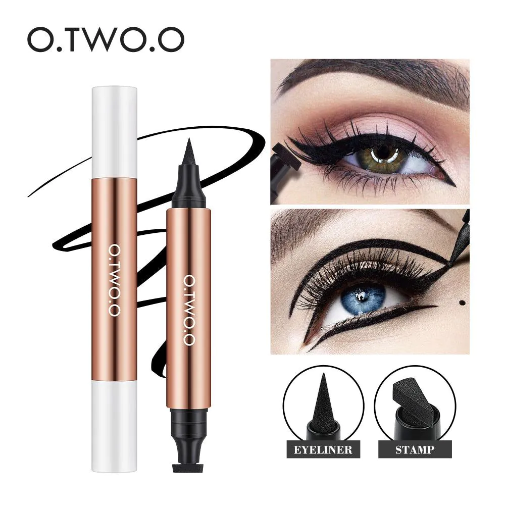 image-O.TWO.O Cat Eye Eyeliner - Black Waterproof