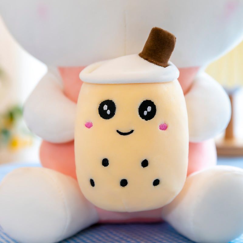 image-Rabbit Plush Toy Doll - 110cm Soft Fleece