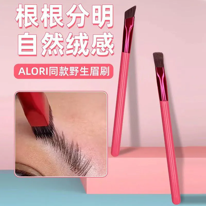 image-Eyebrow Brush - Artificial Fiber Plastic Handle 14.5cm