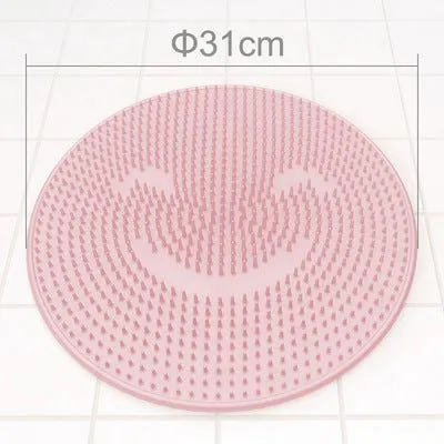 image-Manyak Bath Brush Silicone Pink 