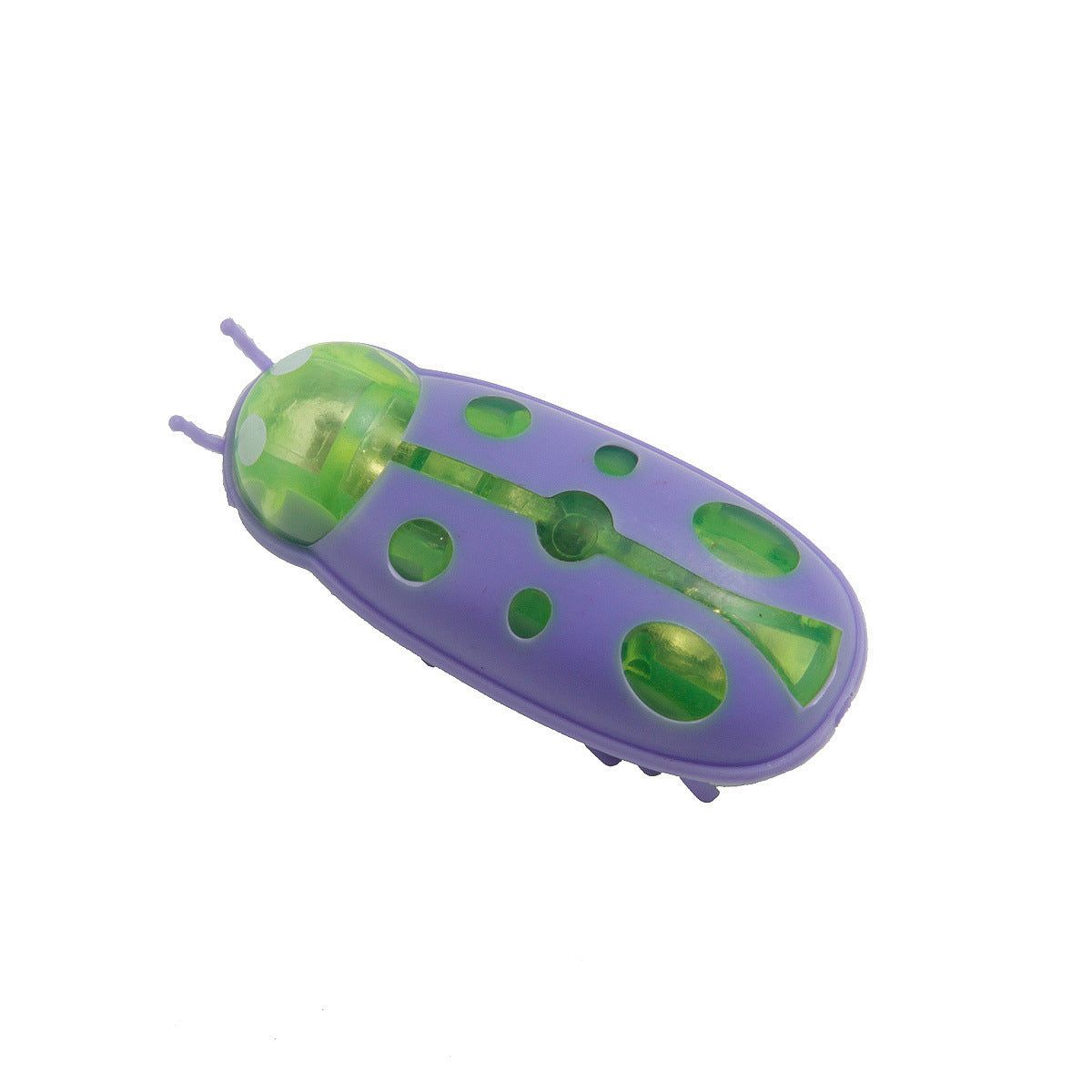 image-Tinghao Ladybug Pet Toy - Pink Green Jumping