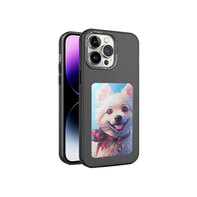 image-DIY Display Case for iPhone 15 & 14 - Leica Style Pattern Case