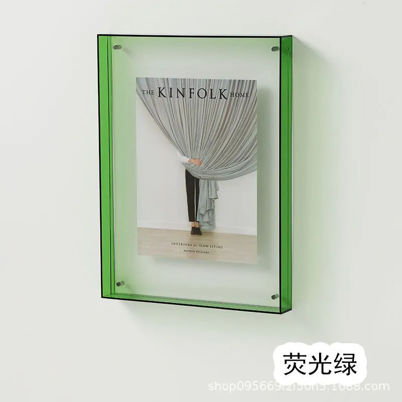 image-Acrylic Photo Frame - Table or Wall Mount