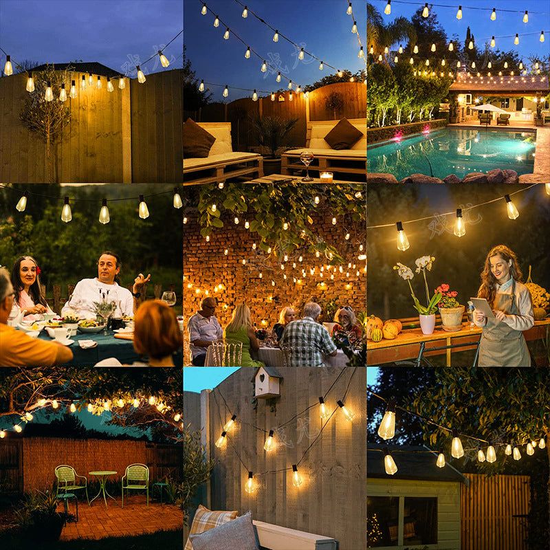 image-LED String Lights Outdoor 45.7m Warm White IP45