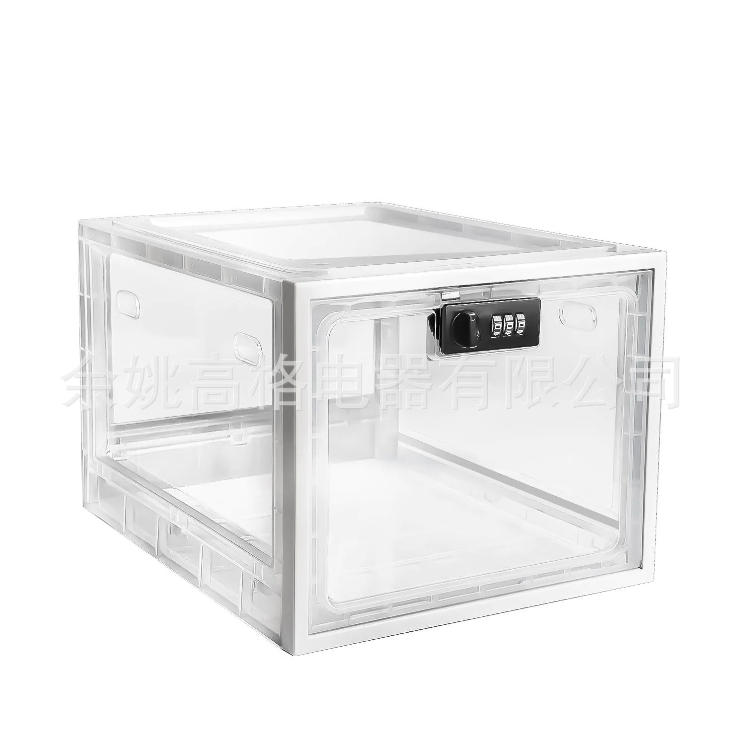 image-Transparent Storage Box with Password Lock