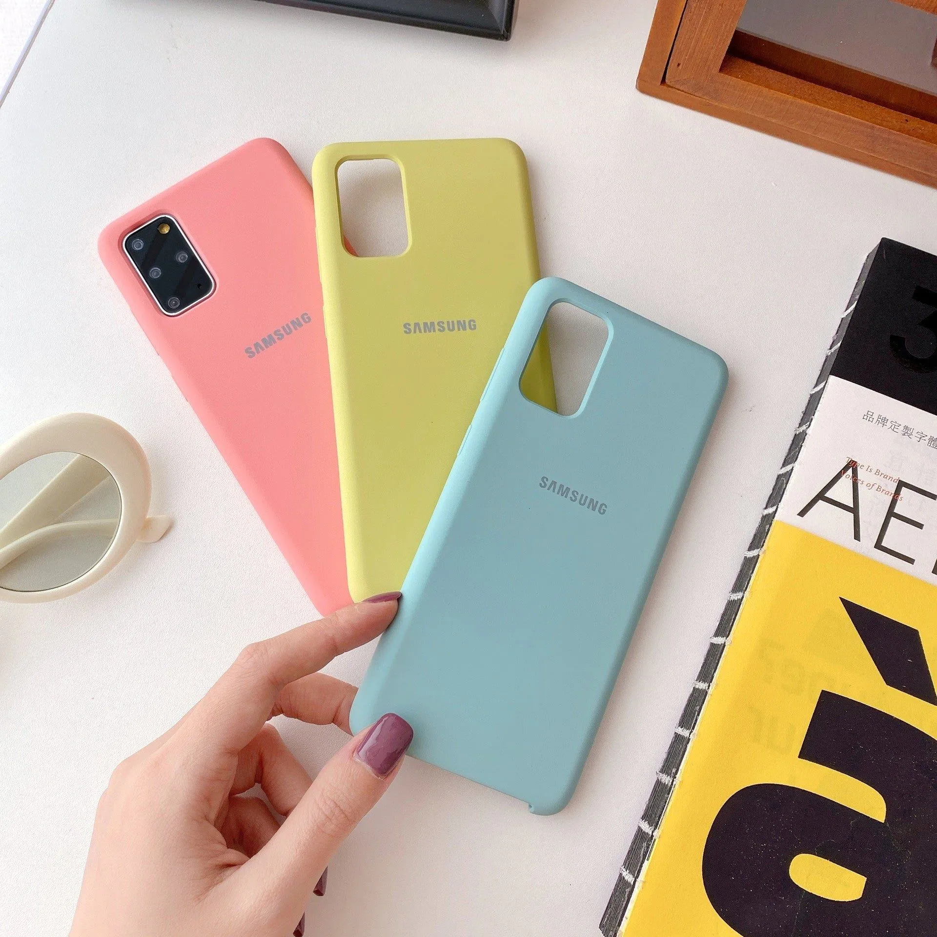 image-Samsung Galaxy A Series Phone Case - Grey