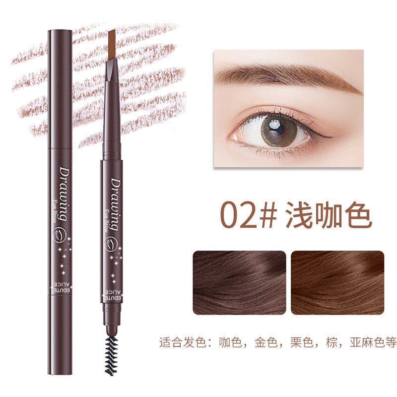 image-Eyebrow Pencil 4-Head Fork Waterproof Long-Lasting 