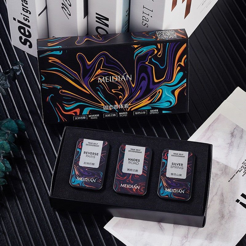 image-Portable Perfume Solid Balm - Light Fragrance