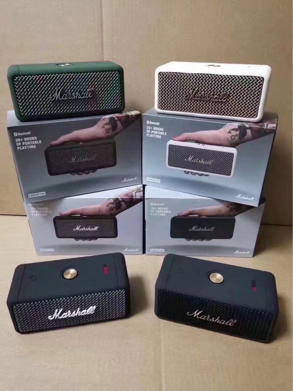 image-Marshall Emberton Portable Bluetooth Speaker