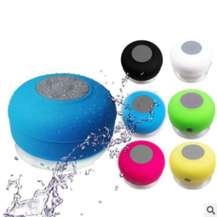 image-Bluetooth Speaker Waterproof - Rose Red Mini Portable
