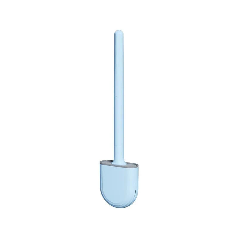 image-Toilet Brush - Silicone Head PP+TPR Mini