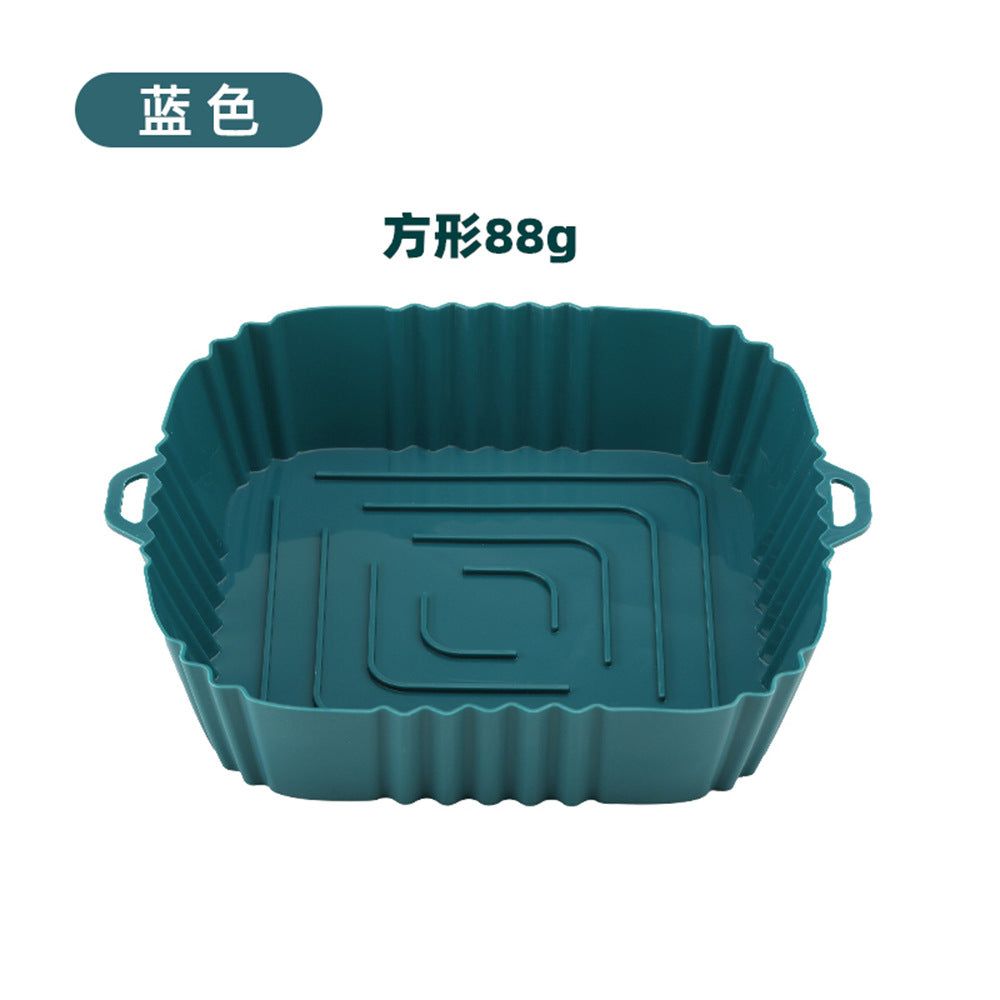 image-Silicone Air Fryer Tray - Universal 